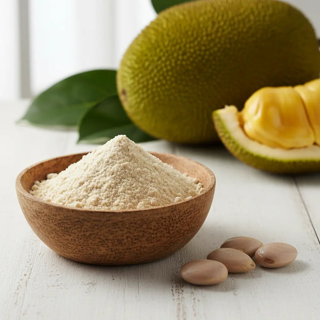 Dried organic jackfruit Seeds powder/flour pure natural sri lanka ceylon  (Artocarpus heterophyllus)